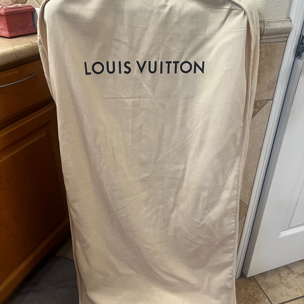 Louis Vuitton Cream Garment Cover